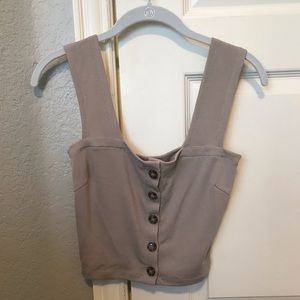 Button up tank